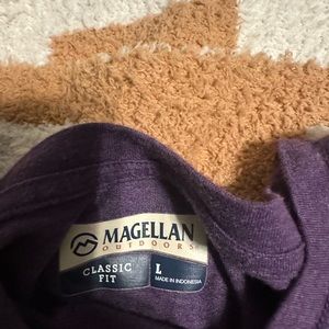 Magellan Outdoors Purple Classic Fit Shirt!